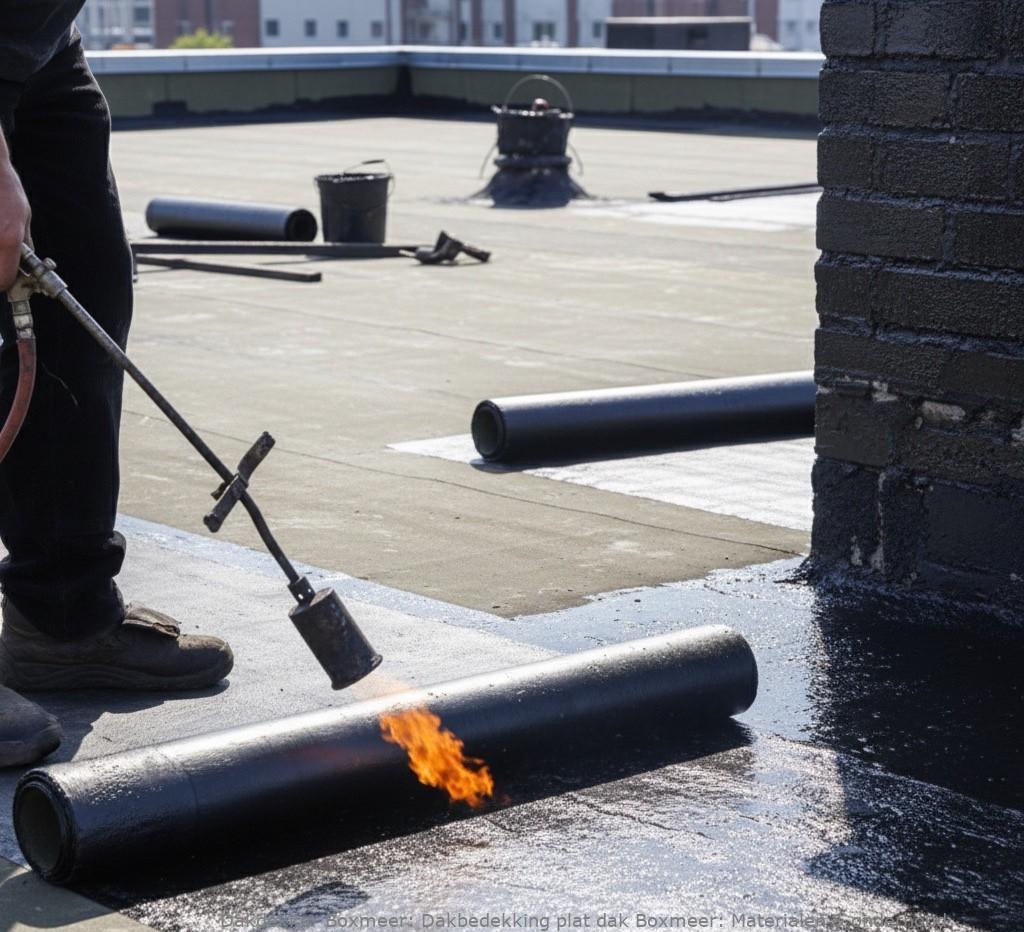 Dakbedekking Plat Dak Boxmeer 1